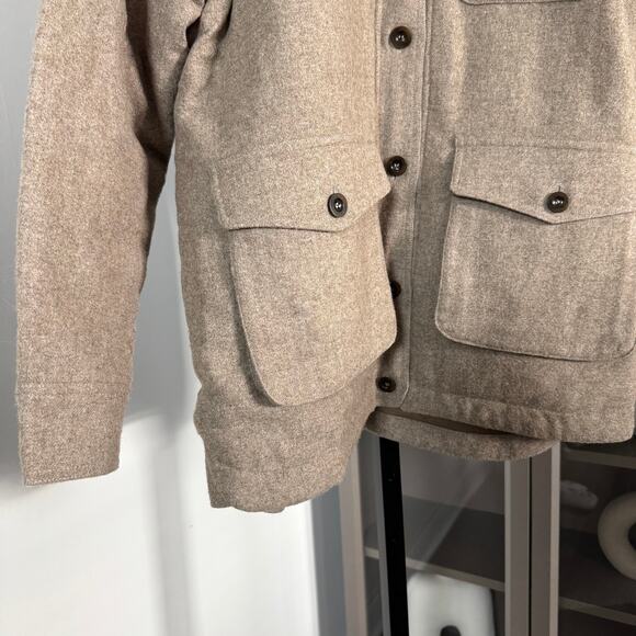 Jenni Kayne Farmhouse Ash Chore Barn Jacket XL NEW Wool Quilted Lining Coat - Picture 4 of 7